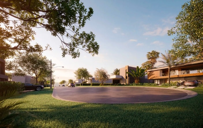 Vista do terreno Gran Reserva Treviso